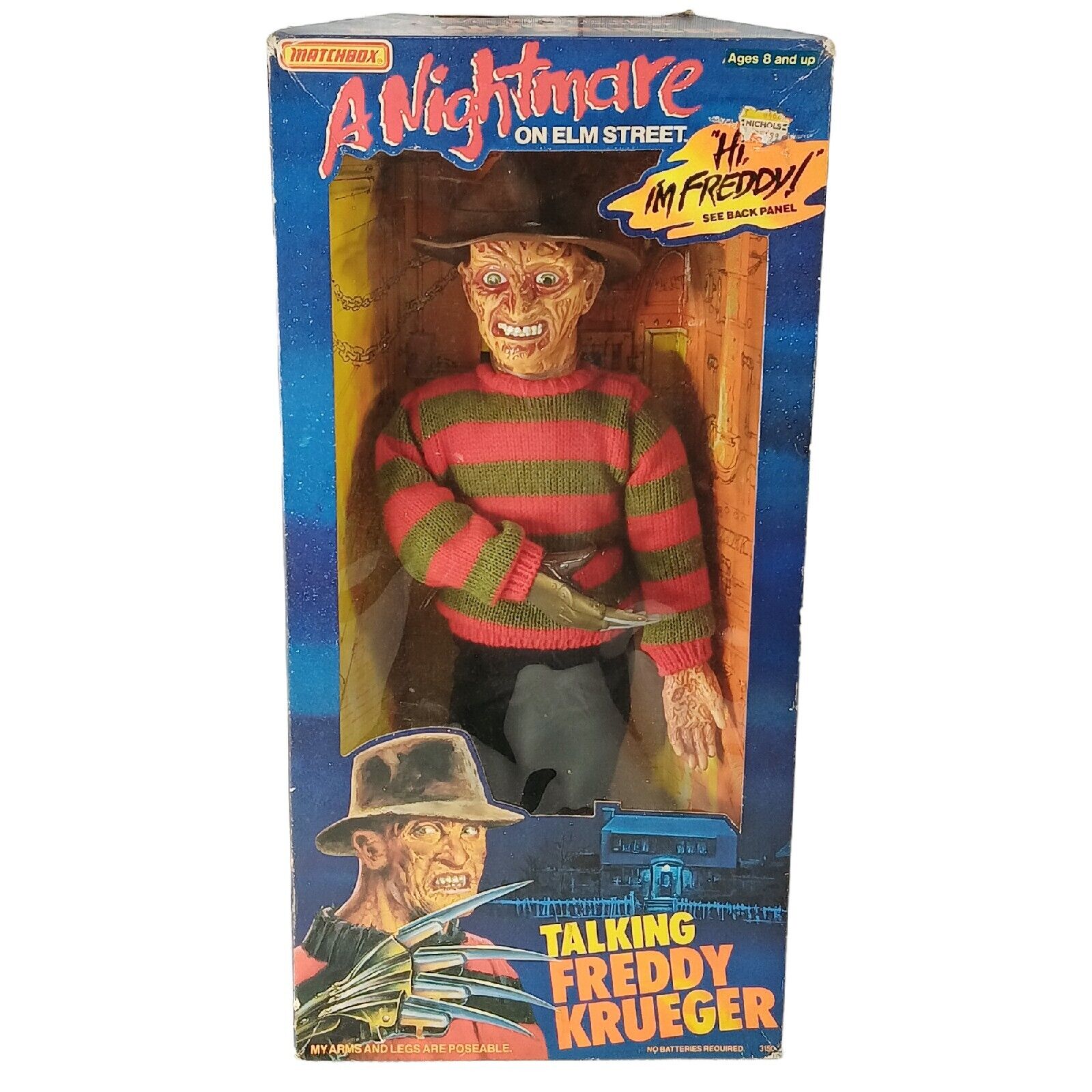 VINTAGE 1989 Freddy Krueger Fright Squirter Nightmare on Elm