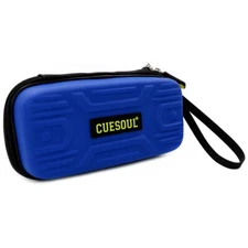 CUESOUL BEAST Dart Case for Steel Tip/Soft Tip darts and Dart Accessories-Blue