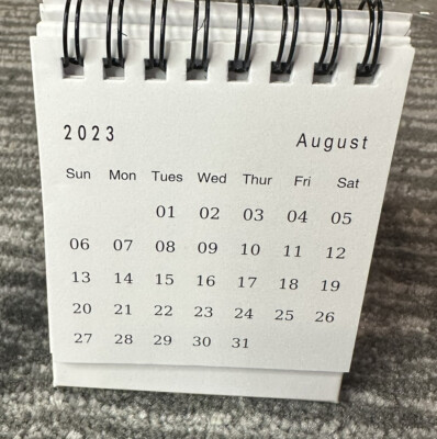 ミュージシャン WANDS / DESKTOP CALENDAR 2023 Desk Calendar 2023-2024 - Jul. 2023 - Dec. 2024, Standing