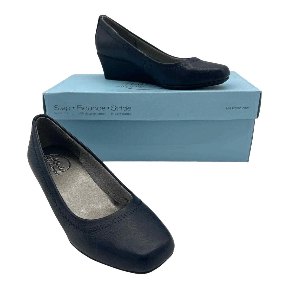 Lifestride women's clearance groovy wedge pump