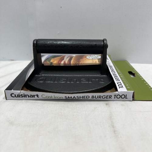 Cuisinart Smashed CISB-111 Presse à hamburger en fonte