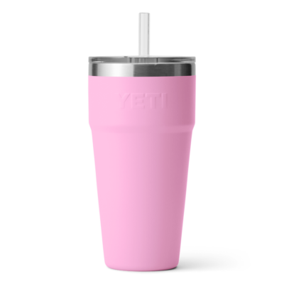 YETI RAMBLER® 26 OZ (769ML) STRAW STACKABLE CUP POWER PINK LIMITED