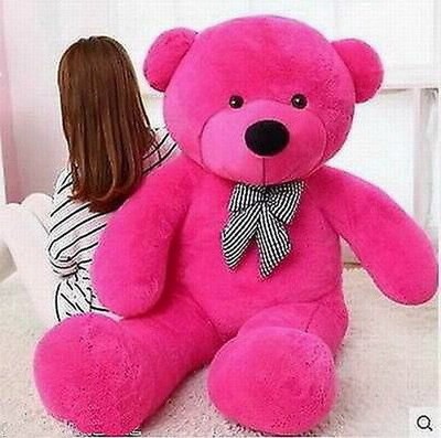 big rose teddy bear