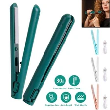 Mini Portable Hair Iron Hair Straightener Curler Professional Hair Irons