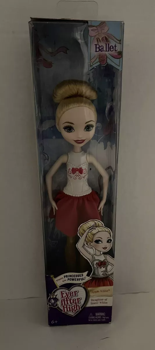  Mattel Ever After High Ballet Apple White Doll : Toys