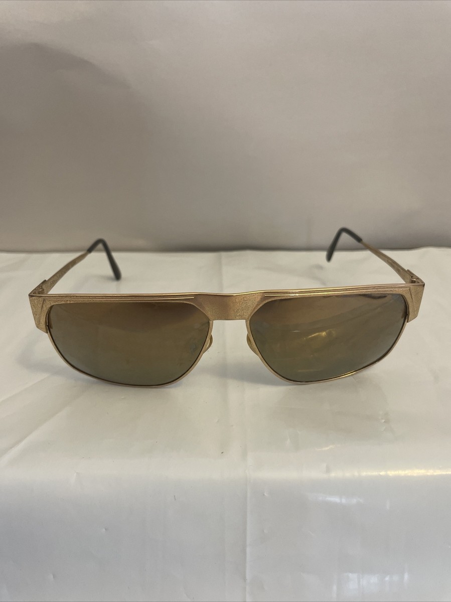 Jean-Louis Scherrer White & Brown trimmed sunglasses Jean-Louis Scherrer 875 219 – Vintage Frames Company main image 4