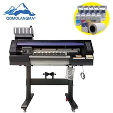 QOMOLANGMA 24in DTF Printer Direct to Film Printer & Dual I3200-A1 Printheads