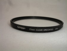 Tiffen 77mm Clear Uncoated Filter