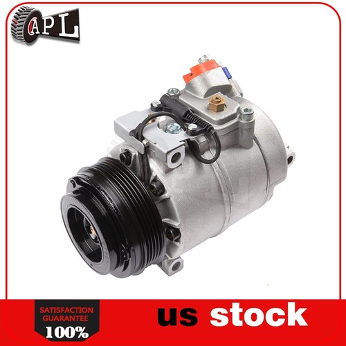 A/C AC Compressor W/Clutch For BMW 330Ci 525i 528i 530i 540i 740i M3 M5 ...