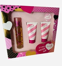 Pink Sugar 3Pc Gift Set I Love My Pink Side, Shower Gel, Body Lotion, Perfume