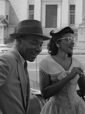 Martin Luther King Jr. and Coretta Scott King Photo Wall Print