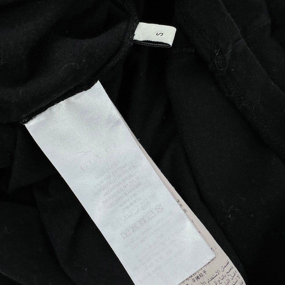 Gucci Printed Logo Black Distressed T Shirt eBay