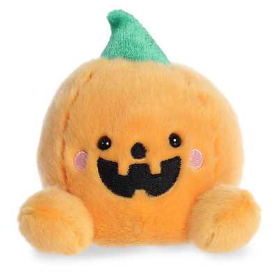 Aurora World Plush - Palm Pals - CARVER JACK O LANTERN (5 inch) - Stuffed Animal