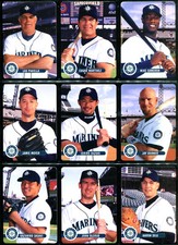 2001 Keebler SEATTLE MARINERS Complete Team Set Of 28 With ICHIRO SUZUKI HOF