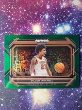 2023 Panini Prizm Draft Picks Dillon Mitchell Widescreen/Green Texas