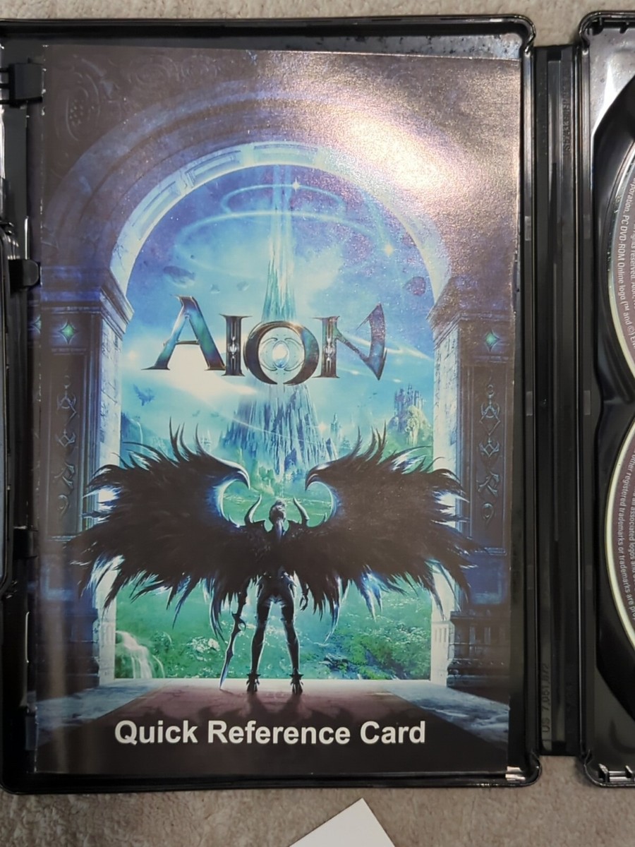 Aion Online PC Computer Video Game Set Collector's Tin Edition