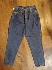 Vintage Gitano Jeans 14  NWT estate sale old stock 30 waist 28 inseam pleats 80s