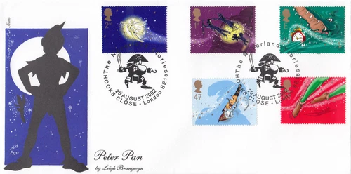 Peter Pan GB Fourpenny FDC Hooks Close London SE15 2002 (16002)