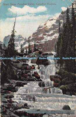 R328780 Giant Steps Paradise Valley Canadian Rockies Postkarte