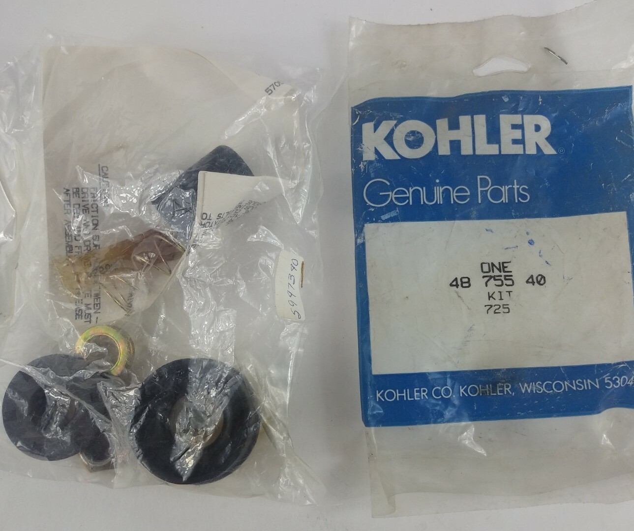 NEW GENUINE KOHLER STARTER DRIVE GEAR KIT 48 755 40S (M22) eBay