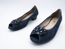 Bama Scarpe Da Donna Slip-On Tacchi Blu Taglia 40 EU Art. 6439-30