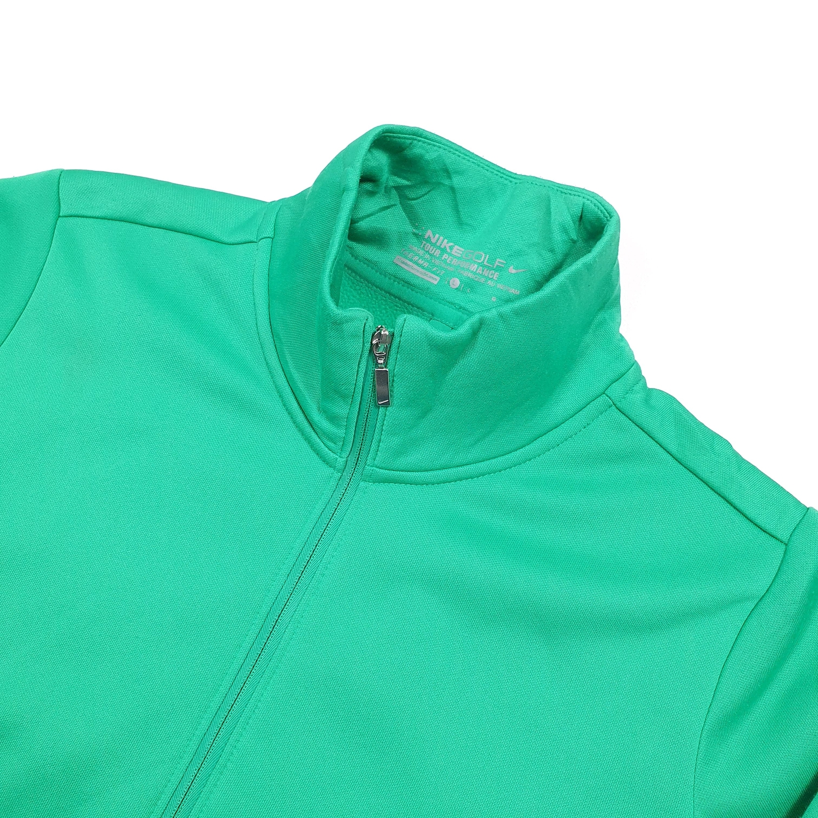 Mens NIKE Golf Polyester 1/4 Quarter Zip Jumper Sweatshirt M image 2