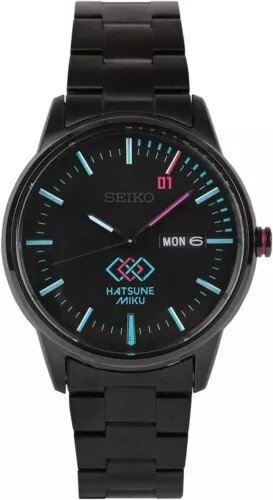 [New] Hatsune Miku SEIKO 15th Anniversary Watch SOLWA limited with Card box