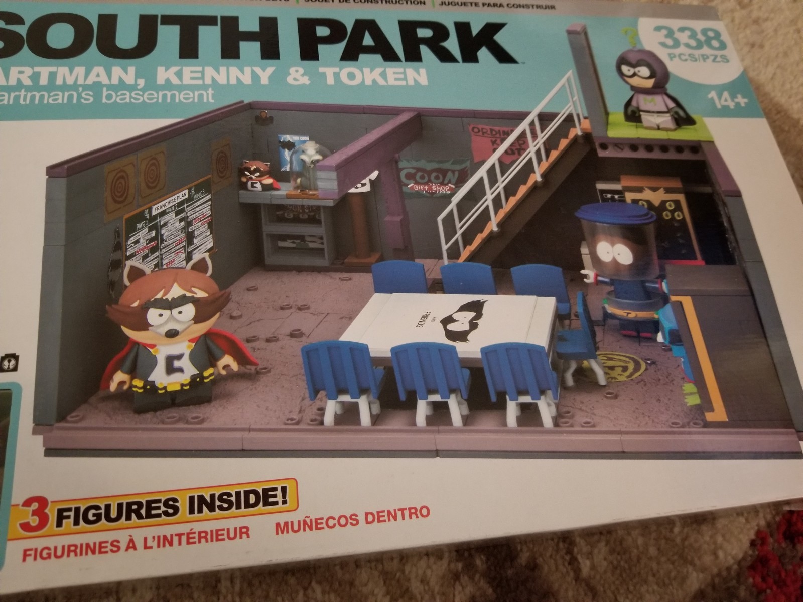mcfarlane south park cartman's basement