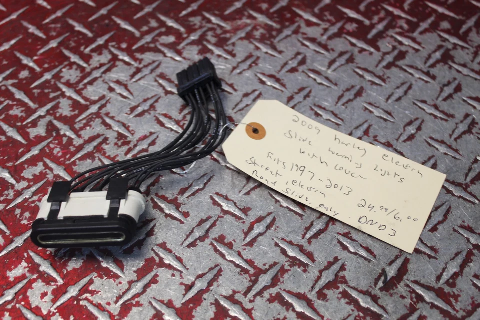 Harley Davidson Electra Glide 2009 OEM luces de advertencia con cubierta 1997-2013 DND3 Foto 2 de 4