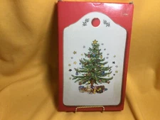 Nikko Hapy Holidays Ceramic Cheese/Snack Board 5 x 9"
