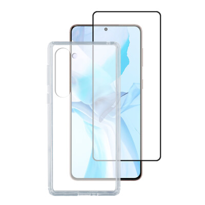 4Smarts 360° Starter Set X-Pro Glas + Case für Galaxy S23 Schutzglas BRANDNEU