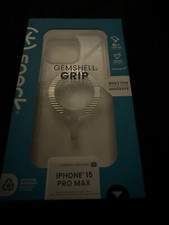 Speck Clear iPhone 15 Pro Max Case - Slim, Drop Protection, Grip - Scratch Resis