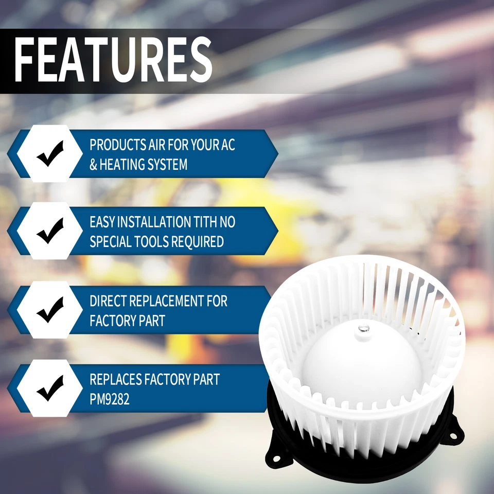 AC Blower Motor Heater for Nissan Frontier 05-19 Pathfinder 05-12 Xterra 05-15 - Изображение 2 из 4