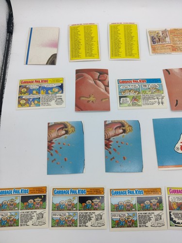 Pegatinas vintage 1987 cubo de basura para niños TÚ ELIGES UNA 287a-327A individuales GPK - Imagen 9 de 27