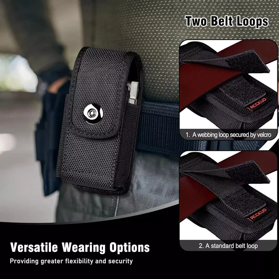 Funda Multiherramienta Compatible con Leatherman EDC Cinturón Organizador Herramienta Funda Pouc Foto 4 de 4