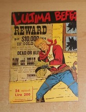 ED.BONELLI  ZENIT GIGANTE 1° SERIE N° 4  L'ULTIMA BEFFA  RISTAMPA ANASTATICA !!!