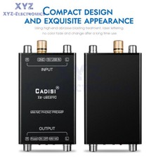 Mini MM MC Phono Stage RIAA Preamp Turntable Vinyl Record Player Preamplifier