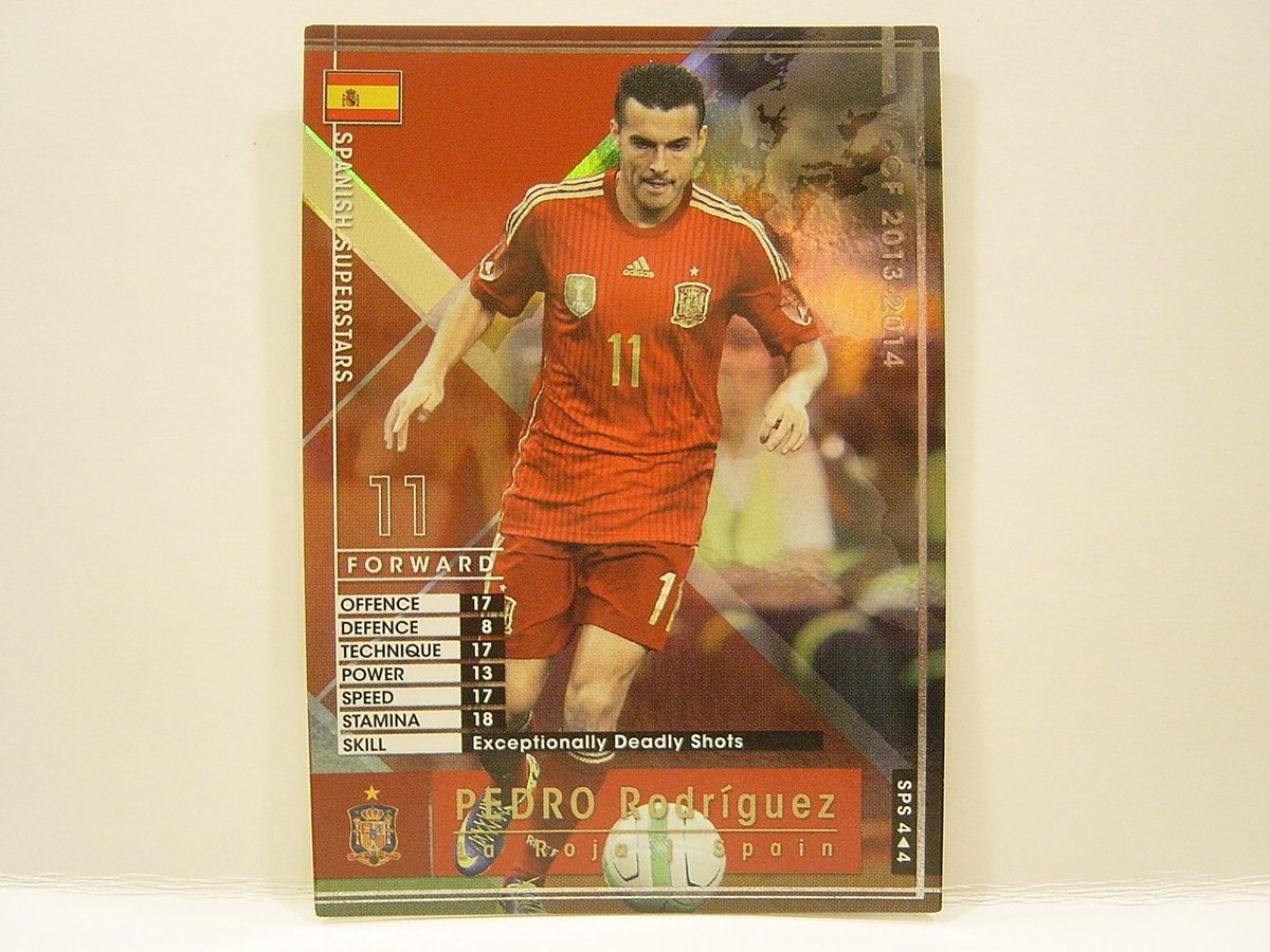 WCCF スペイン Panini WCCF 2013-14 SPS Pedro Rodríguez 1987 Spain No.11 La Roja