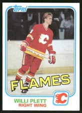 1981-82 Topps - Willi Plett #26