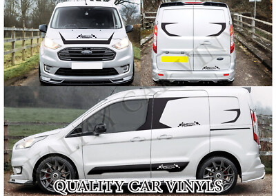 Ford Transit Connect Racing Streifen Kit Grafik Decals Aufkleber SWB LWB Sport RS