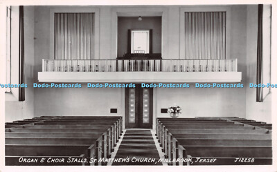R258278 Orgel- und Chorstalls St Matthews Kirche Millbrook Trikot J12258 The Se