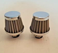 Spectre Stainless Mini Breather 2"OD Fits 3/8" to 1/2" Tubes - DISPLAY MODEL