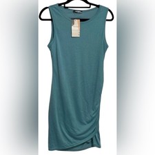 Sleeveless Aqua Bodycon Tank Dress | Clean Girl / Hot Girl Summer | NWT | M