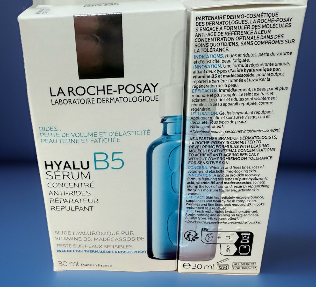 2 Pack LA ROCHE-POSAY HYALU B5 EYE Serum NEW! 2 Oz , 30ml X2