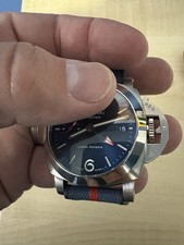 Men’s watch - automatic blue sunburst dial - Luna rossa 1404 - wristwatch luxury