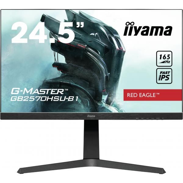 iiyama G-MASTER GB2570HSU-B1 Monitor PC 62,2 cm [24.5] 1920 x 1080 Pixel Full HD