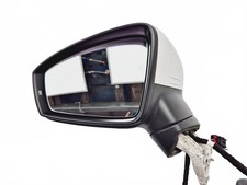 VOLKSWAGEN TIGUAN MK2 R-LINE WING MIRROR POWER FOLD LEFT PASSENGER SIDE 13 PIN