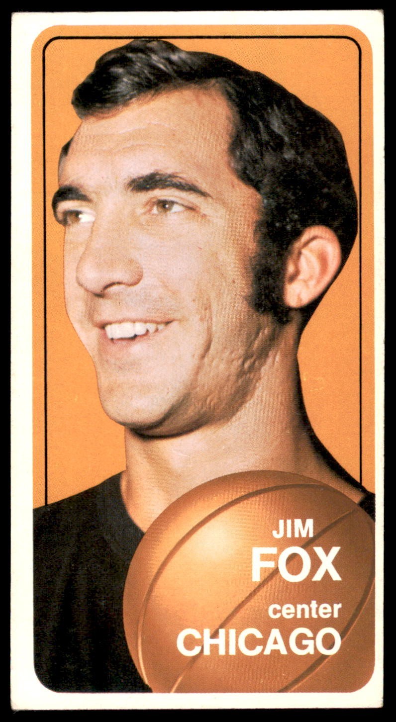 1970-71 Topps #98 JIM FOX  Chicago Bulls  EX