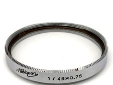 Heliopan lente nahl close-up lente macro 1/49x0,75 filtro 49 mm circolare in cromo
