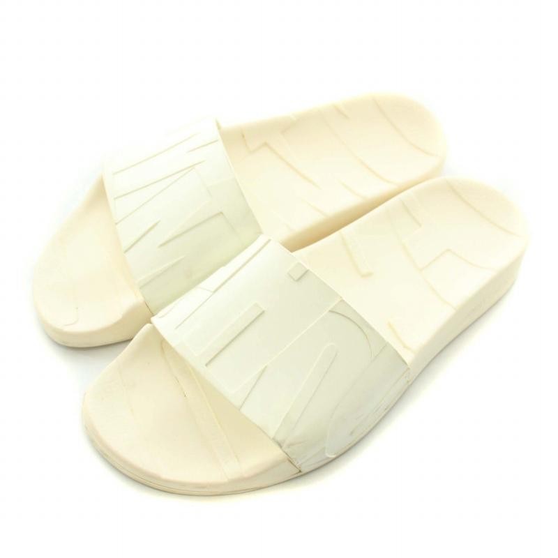 APL Jimmy Choo Mules Sandali Frat Gomma Bianco EU36 US6 62338c